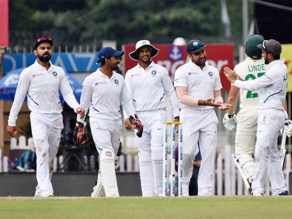 India confidently beats South Africa after the third Test day